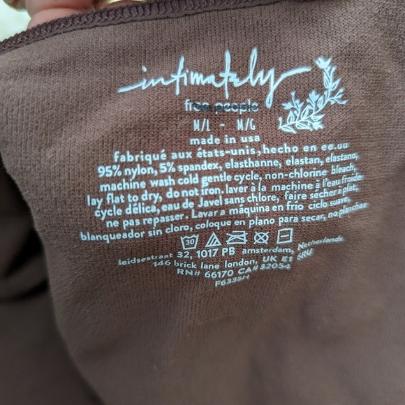 Free People seamless bra top brami m/l Brown - Picture 4 of 4
